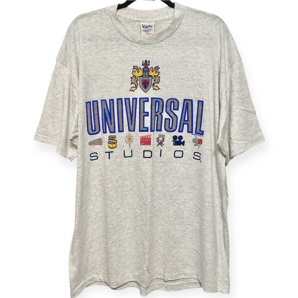 Vintage Universal Studios Single Stitch Graphic T-Shirt Top XXL Volunteer Cotton